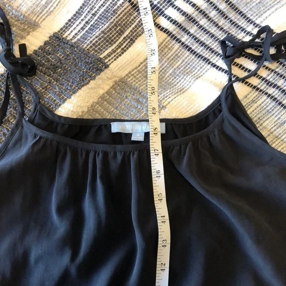 Antonio Melanie Womens Jumpsuit Sz 4 Black Silk Layer Jogger Capsule Wardrobe - Picture 9 of 10